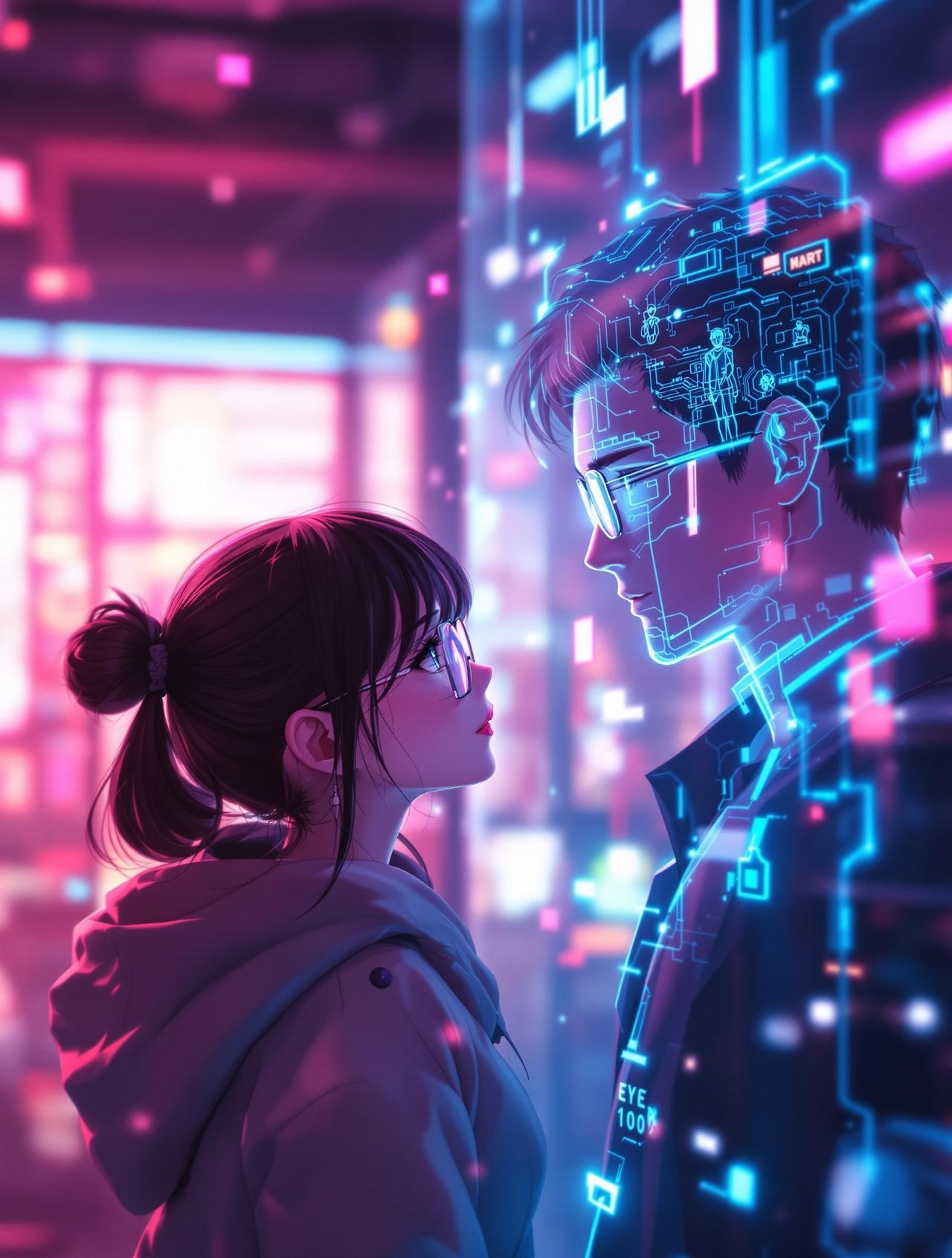 吃瓜短剧夸克《我的男友是AI》- 校园初恋短剧 吃瓜短剧夸克《我的男友是AI》封面图 - 校园初恋